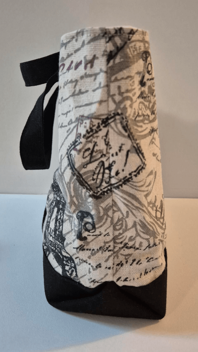 Sac en lin motifs Paris Modèle Agnès