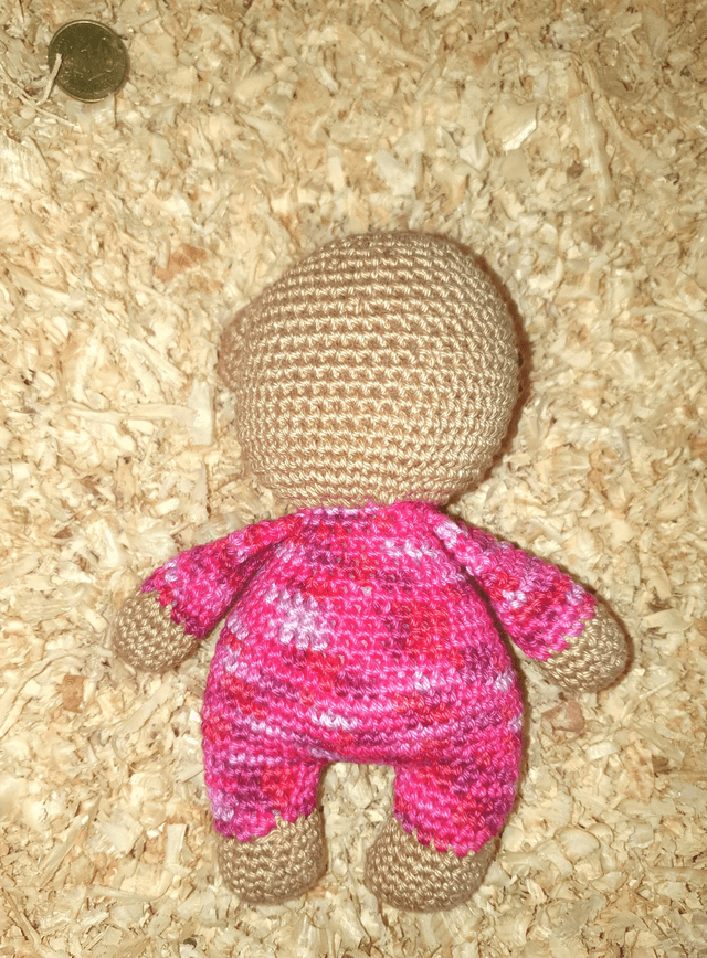 Eden en pyjama dégradé fushia