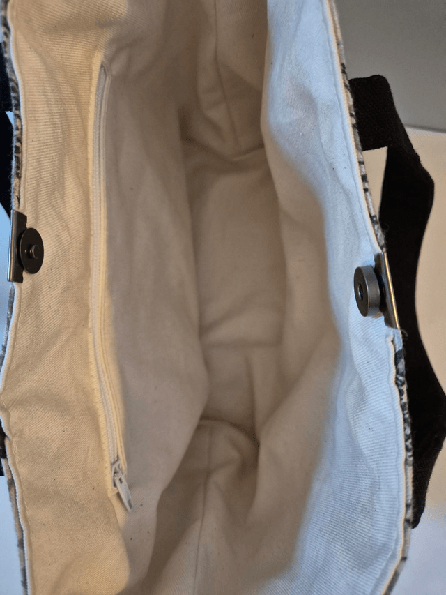Sac en lin motifs Paris Modèle Agnès