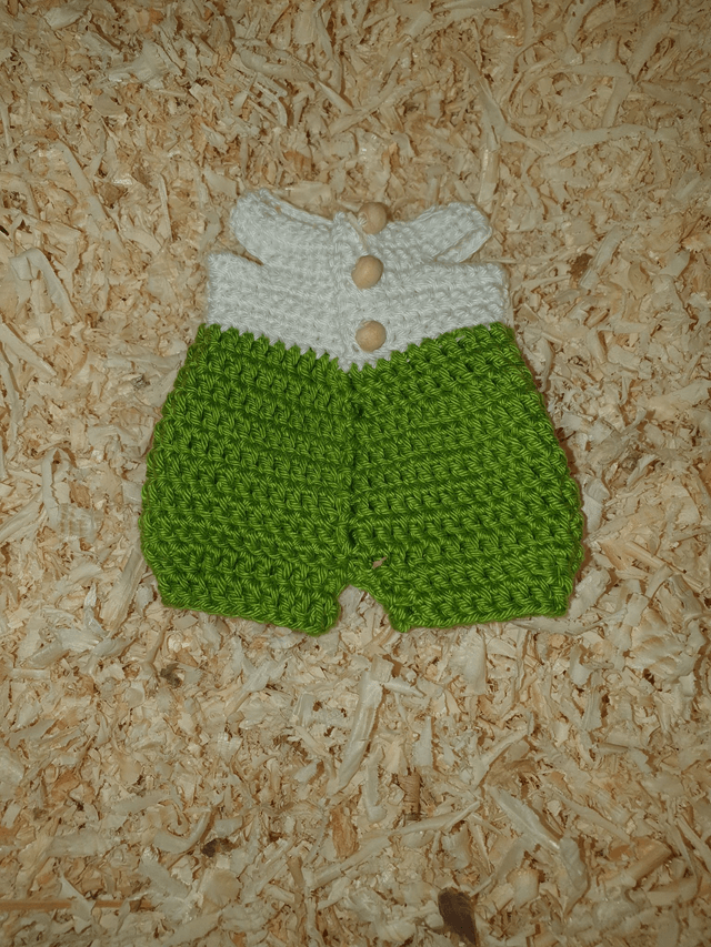 Combi pour Camille Blanche et Verte (seule) 
