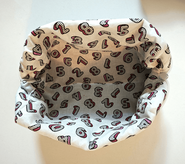 Trousse velours rose